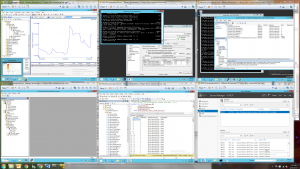 System Virtualization - Multiple Virtual Machines run on the same server to emulate an entire networked system.